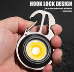 Mini COB Keychain Light W/4in1 Screwdriver & 7in1 Wrench | 2 Styles | Optional Tripod
