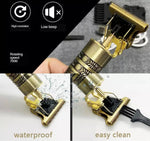 USB Rechargeable Vintage Electric Hair Beard Trimmer Cordless Clippers Barber | ABS