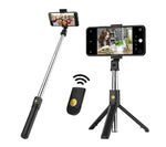 Wireless Bluetooth 2 in 1 Selfie Stick and Phone Tripod W/Remote | iOS & Android | K07