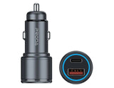 PRODA 20W Fast Car Charger Gerry Series QC3+PD (USB+Type-C) | PD-C32