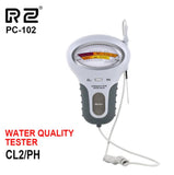 RZ CL2 PH Tester Checks Water Detector Portable Chlorine Digital Tester Spa/Pool/Aquarium