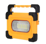 25W 1500LM Portable LED COB Work Light Solar Charge