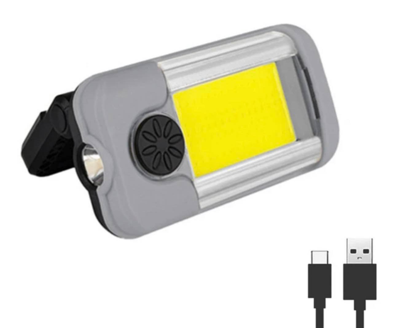 180 Degree Rotating LED Work Lamp with Torch - Type 2