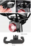 Rear Bicycle Light & Siren - Antusi Gold Cicada A8