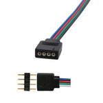 4PIN Male/Female Connector Wire Cable For 3528 5050 RGB LED Strip Light