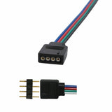 4PIN Male/Female Connector Wire Cable For 3528 5050 RGB LED Strip Light