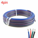 4 Core RGB Flexible Extension Cable