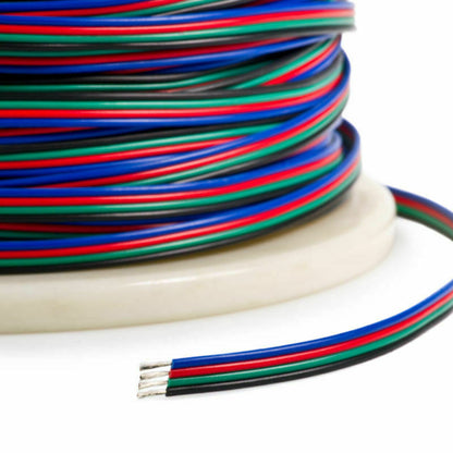 4 Core RGB Flexible Extension Cable