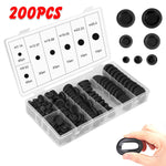 200 PC Rubber Grommet Kit