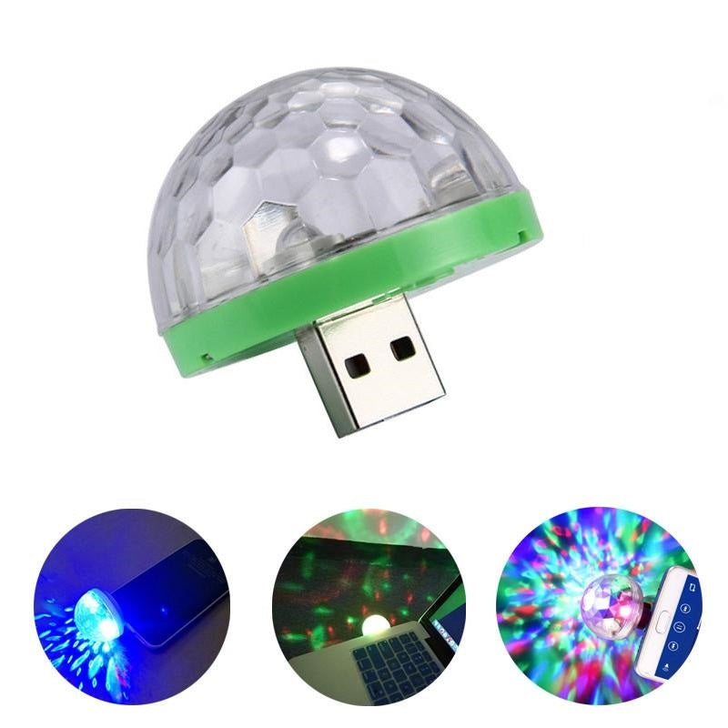 4W USB Disco Ball - 2 Pack
