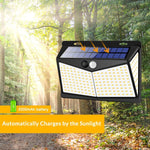 208 LED Solar Outdoor Wall Light