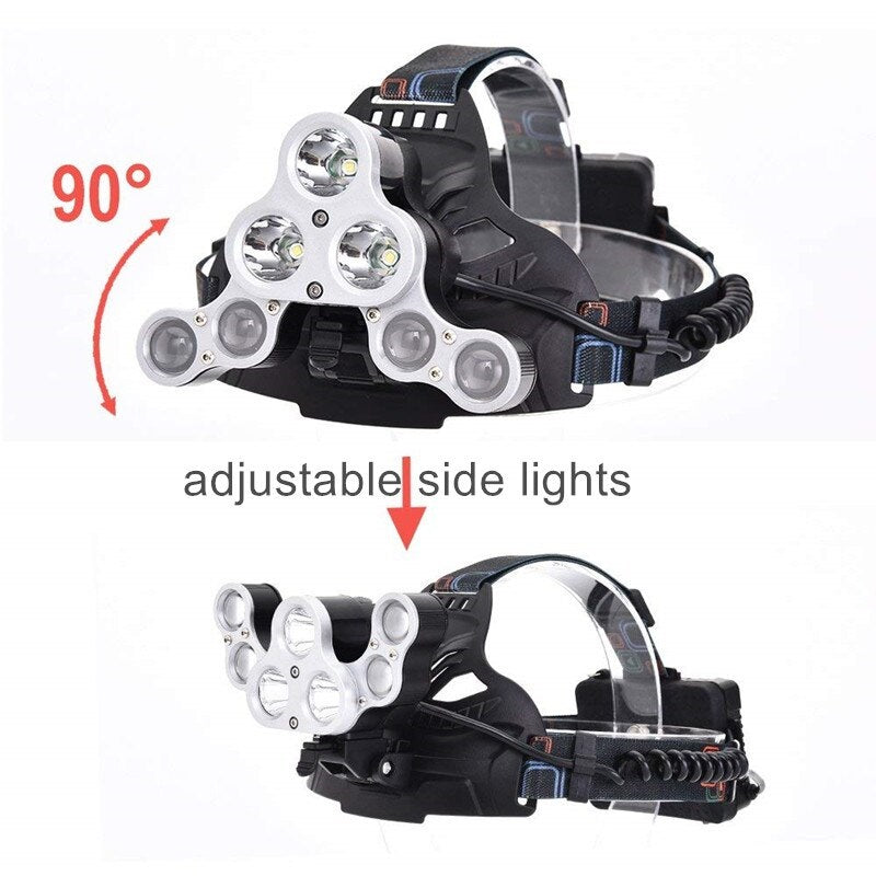 7 LED Adjustable Head Lamp - Rechargeable – Epic. Store