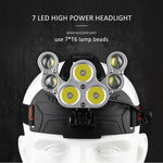7 LED Adjustable Head Lamp - Rechargeable