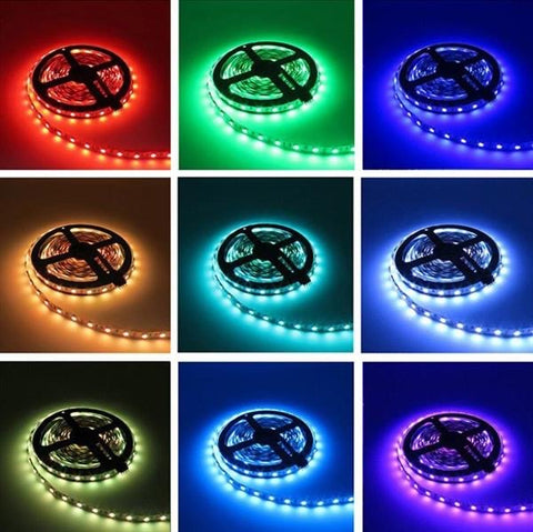 5 Metre RGB 5050 SMD LED Light Strip - Silicone Tube