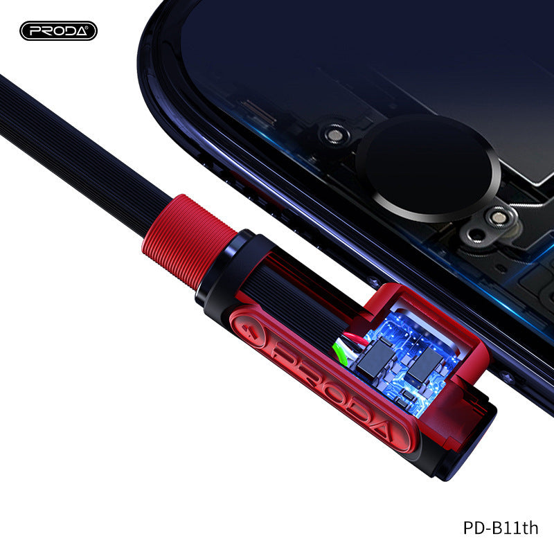 Proda Sparta Series PD-B11 3-in-1 Gaming Cable 5A