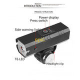 Bicycle Head Light Power Bank USB Rechargeable