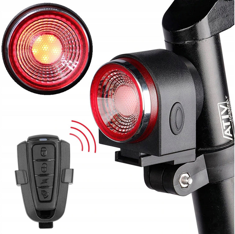 Rear Bicycle Light & Siren - Antusi Gold Cicada A8