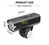 Bicycle Head Light Power Bank USB Rechargeable