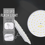 Ultra Thin Rechargeable UFO Lamp