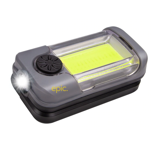 180 Degree Rotating LED Work Lamp with Torch - Type 2