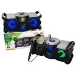 Dual 4" Karaoke Speaker and Microphone
