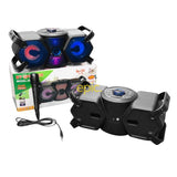 Dual 4" Karaoke Speaker and Microphone