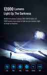 WUBEN A9 Flashlight XHP70.2 Torch