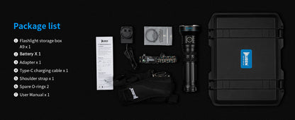 WUBEN A9 Flashlight XHP70.2 Torch