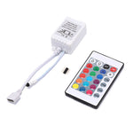 RGB LED Strip Light 24 key IR remote controller