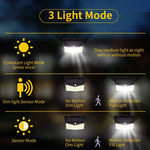 208 LED Solar Outdoor Wall Light