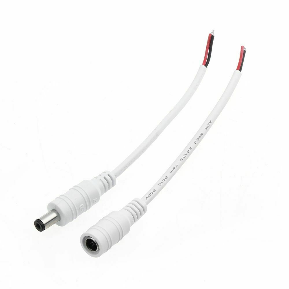 12V DC Male Female Plug connector cable wire
