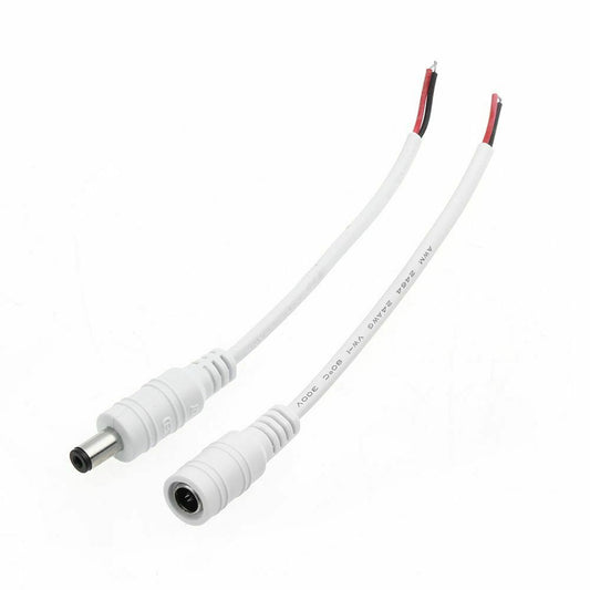 12V DC Male Female Plug connector cable wire