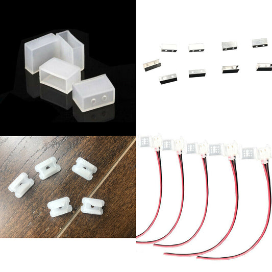 Flexible Neon Strip End Cap Mounting Clip