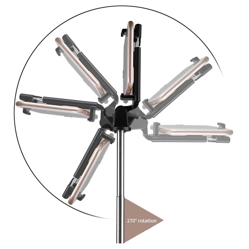 Mini Wireless Mobile Phone Selfie Stick Tripod with Remote Bluetooth