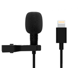 Lavalier Lapel Microphone - 3.5mm Audio Jack/Lightning/Type-C