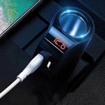 Proda PD-C25 Dual USB Display Car Charger 3.1A