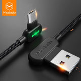 McDodo 90 Degree Charging Cable (Micro USB/USB C/Lightning)
