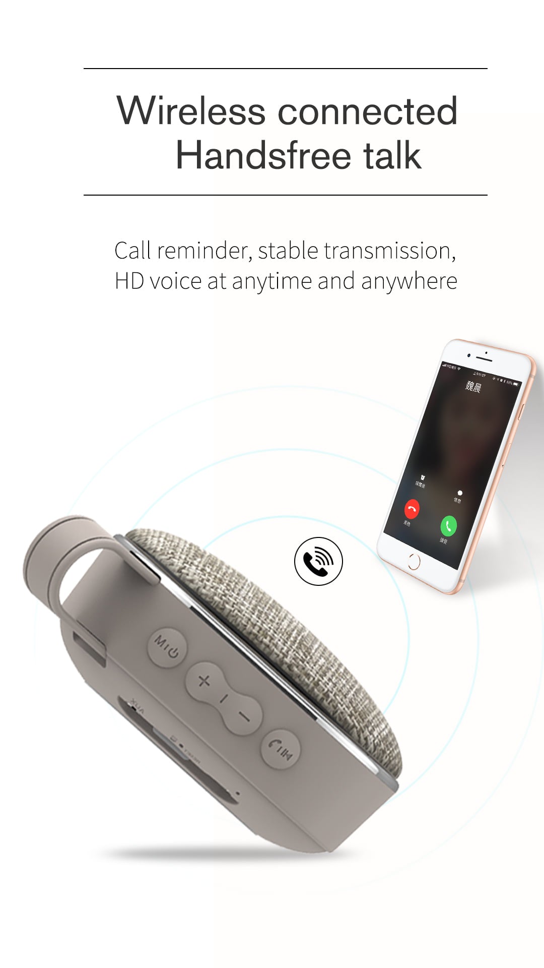 Wireless Bluetooth Portable Speaker