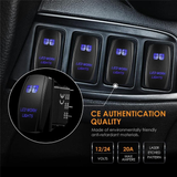 12 / 24V Rocker Switch for LED Light Bar