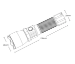 Roxanne X3 LED Rechargeable torch