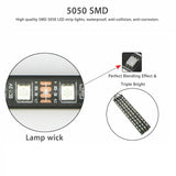 Interior Atmosphere Lights RGB 5050 SMD LED - 12V
