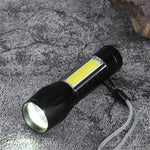 Mini COB LED Zoomable Torch