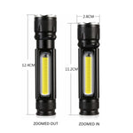 Mini COB LED Torch USB Charge with Magnet
