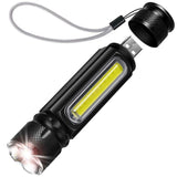 Mini COB LED Torch USB Charge with Magnet