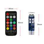 Multi Coloured T10 RGB LED