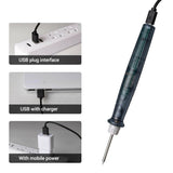 Mini Portable USB Powered Soldering Iron Pen/Tip Touch Switch kit 5V 8W