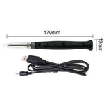 Mini Portable USB Powered Soldering Iron Pen/Tip Touch Switch kit 5V 8W