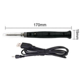Mini Portable USB Powered Soldering Iron Pen/Tip Touch Switch kit 5V 8W