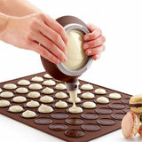 48 Cavity Silicone Cookie/Macaron Oven Baking Sheet