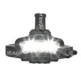 Super Bright COB Adjustable Head Lamp - Rechargeable